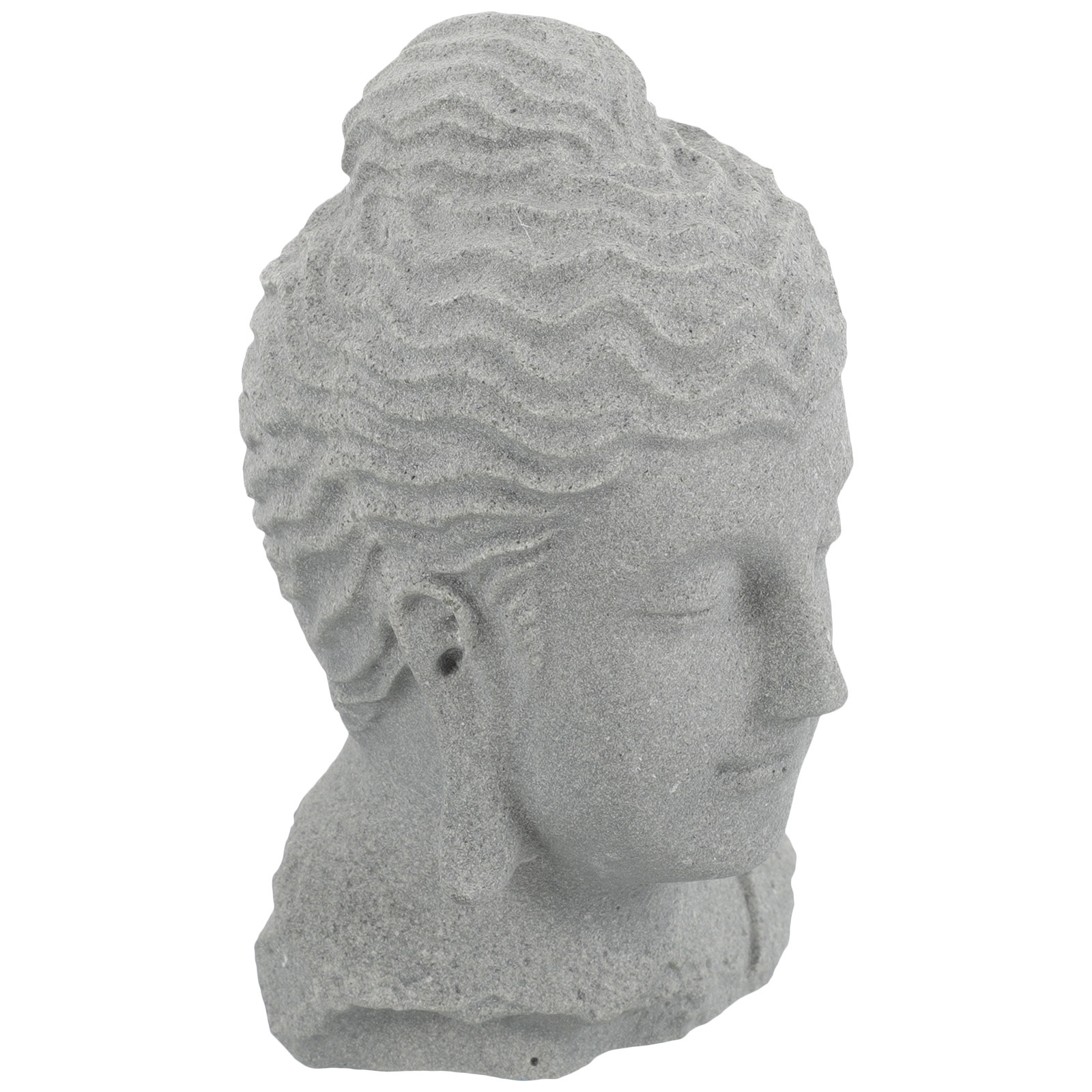 Aquarium Decor - Meditating Buddha Head Statue Fish Tank