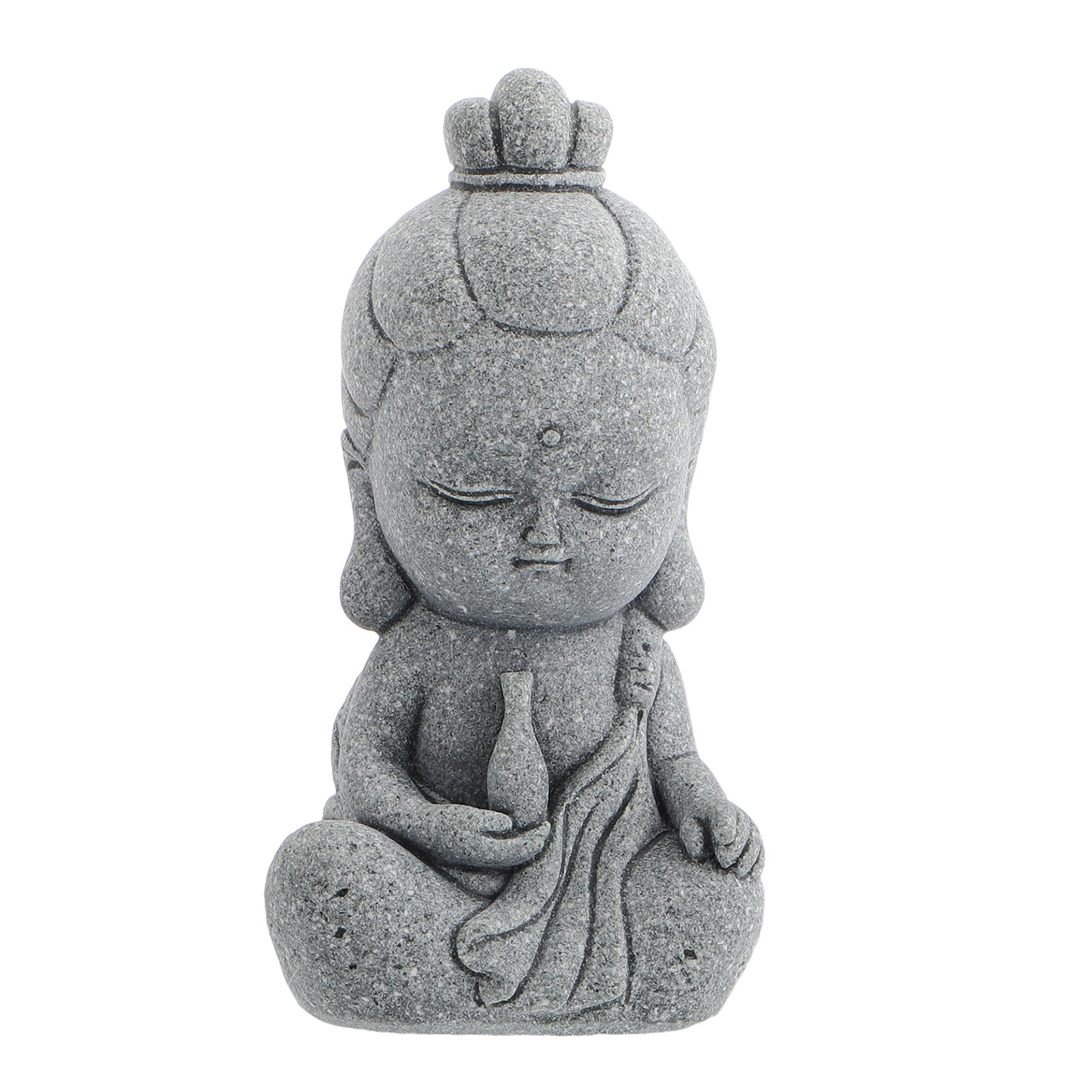 Mini Guan Yin Stone Buddha Sma - Aquarium Decor 评论和价格