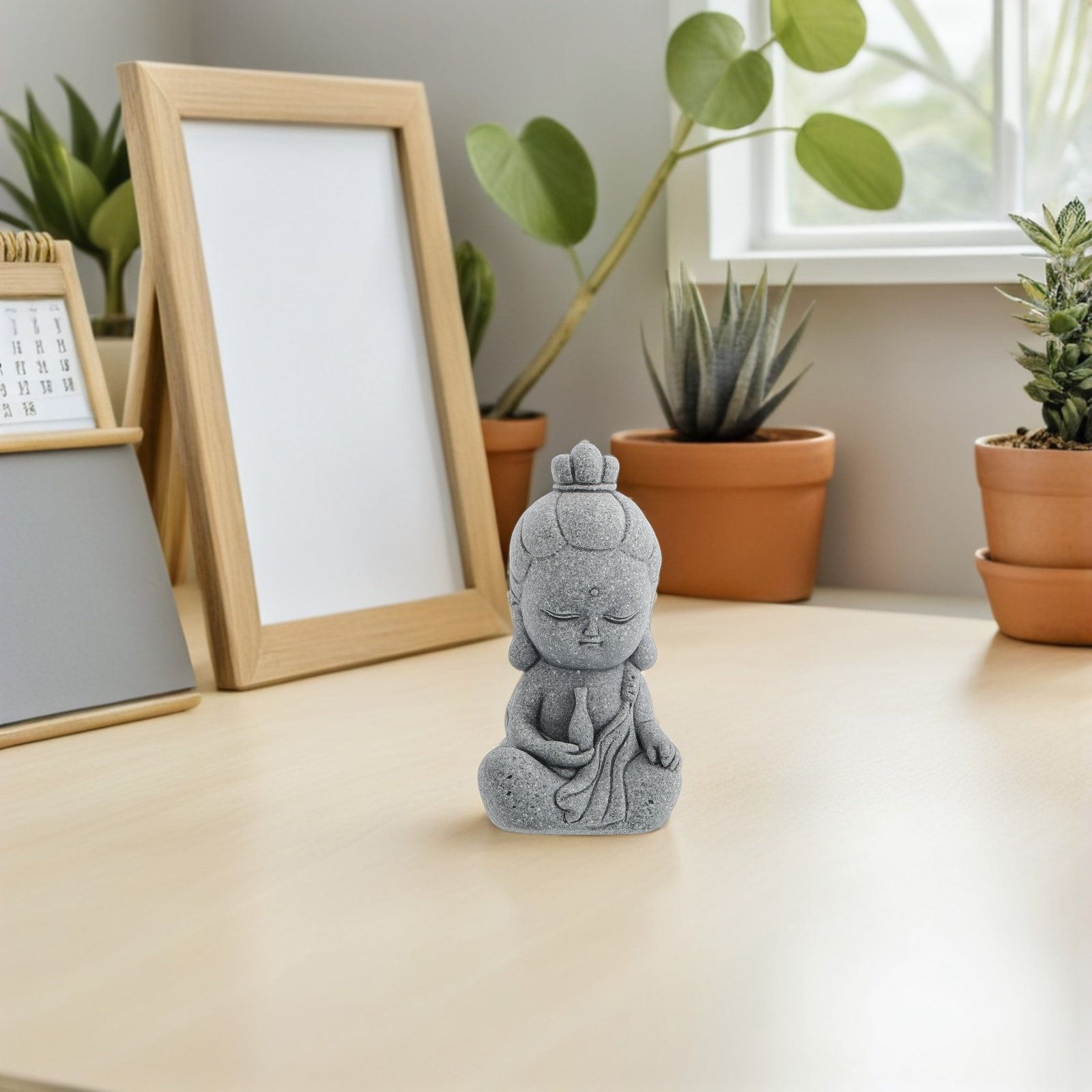 Mini Guan Yin Stone Buddha Sma - Aquarium Decor 评论和价格