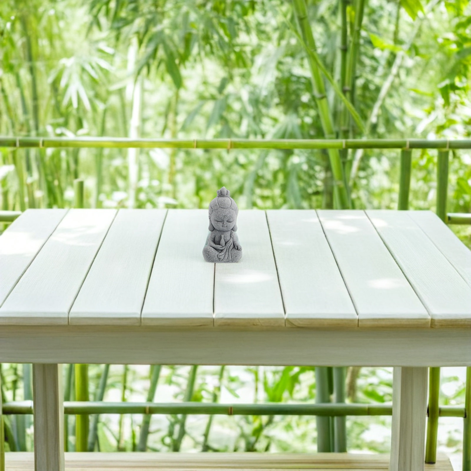Mini Guan Yin Stone Buddha Sma - Aquarium Decor 评论和价格