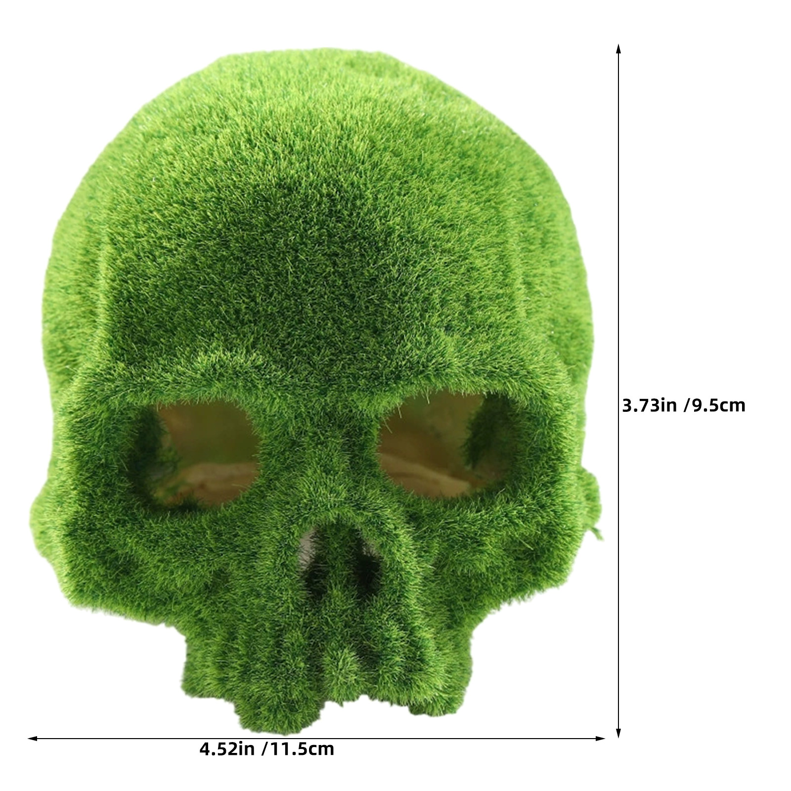 Mossy Skull Aquarium Decor Sku - Betta Fish Tank 评论和价格