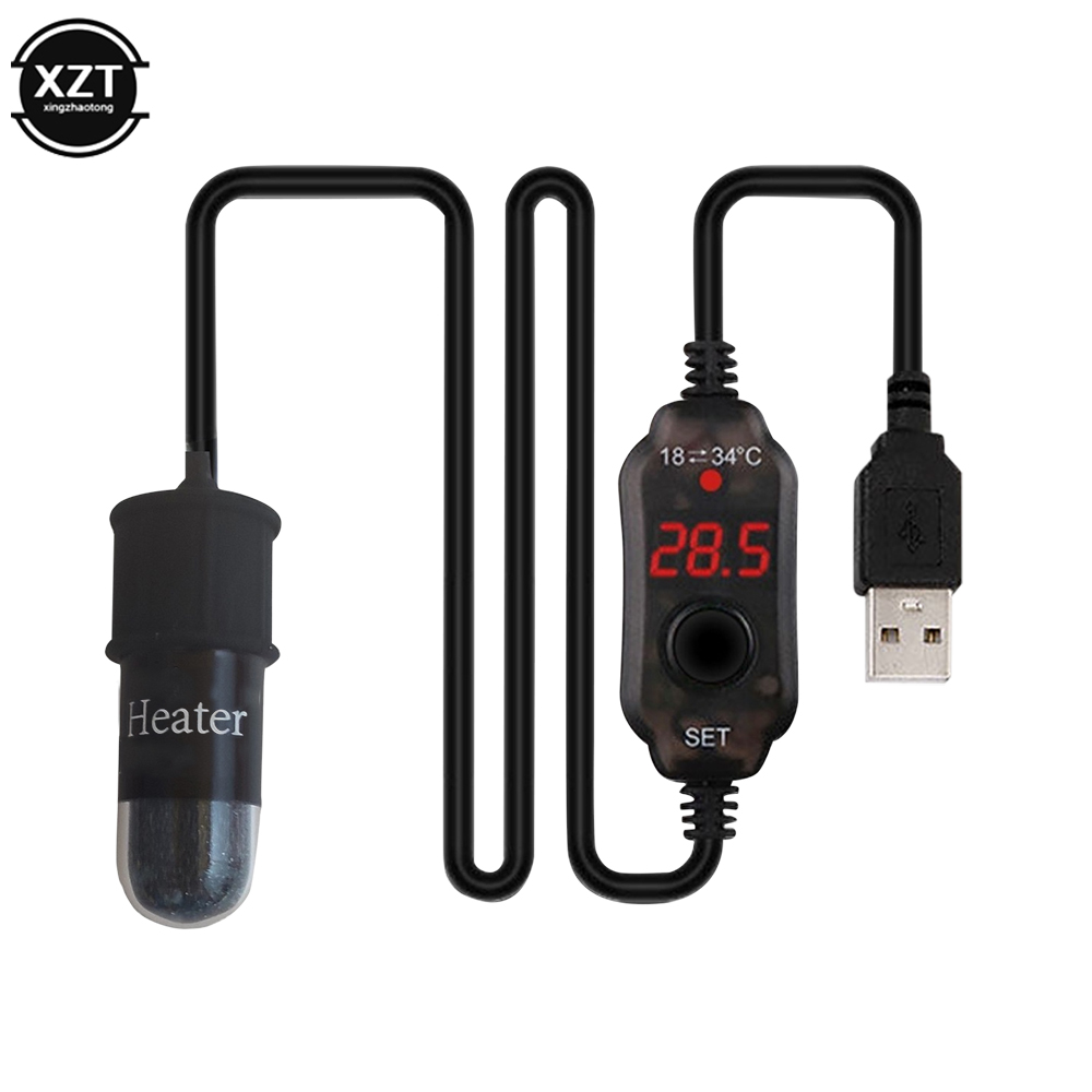 Mini USB Charging Aquarium hea - Fish Tank Heater 评论和价格