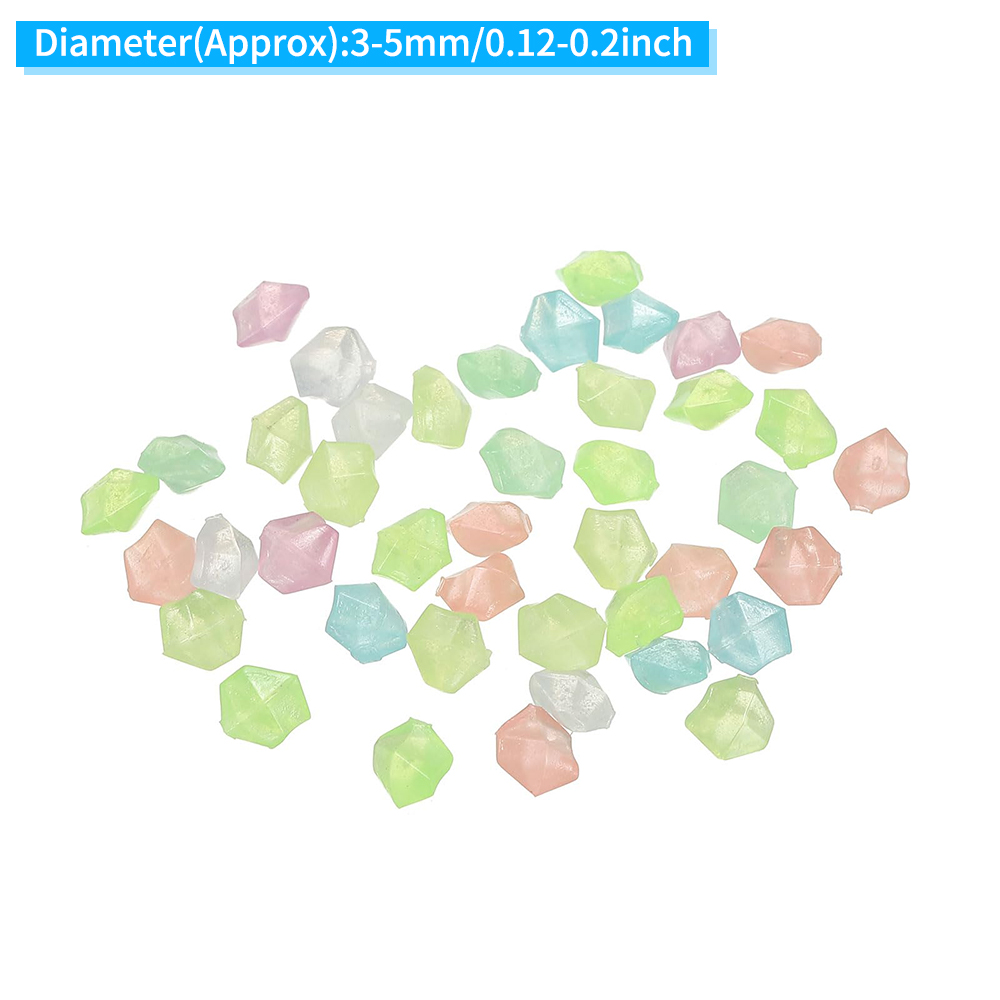 1000Pcs Luminous Sand Glow In  - Fish Aquarium Home 评论和价格