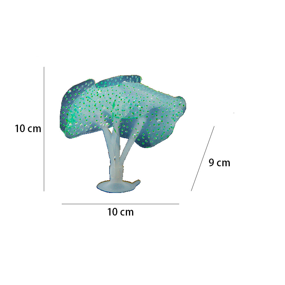 1Pcs Luminous Anemone Artifici - Fish Aquarium Home 评论和价格
