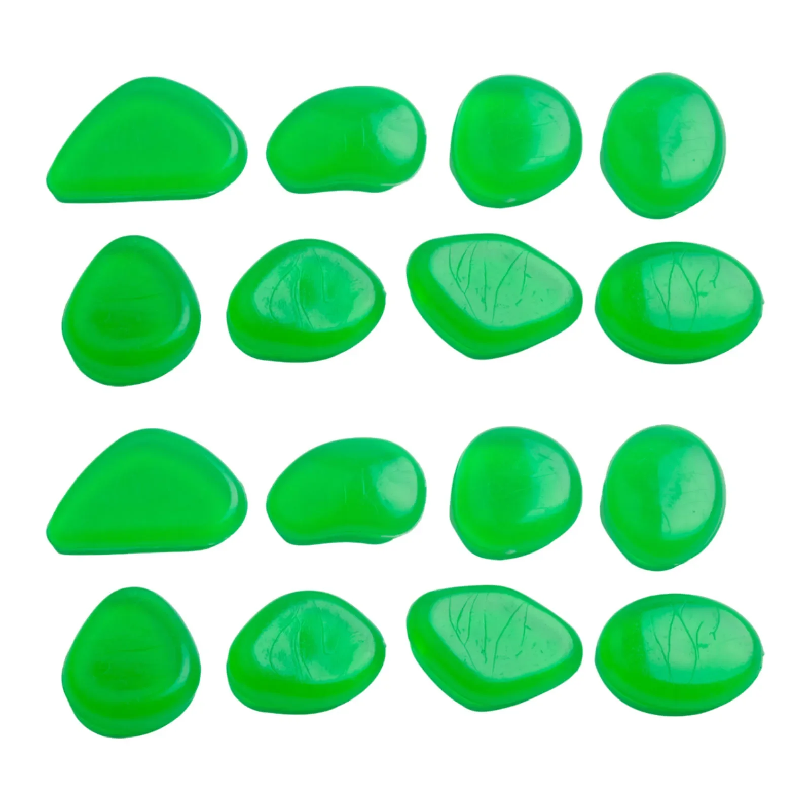 50PCS/Set Glow In The Dark Peb - Fish Aquarium Home 评论和价格