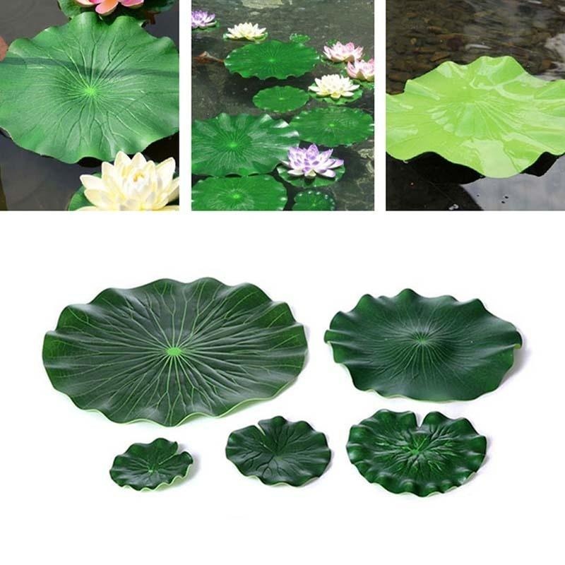 2026 Artificial Water Lily Lot - Fish Aquarium Home 评论和价格