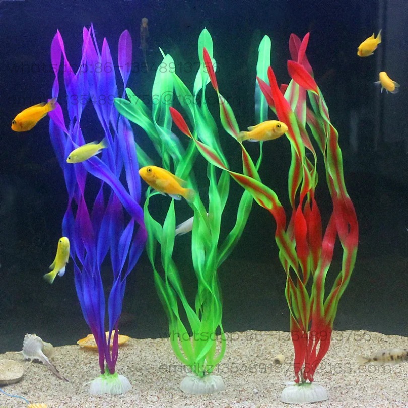 5/10pcs Plastic Aquarium Plant - Aquarium Plants 评论和价格