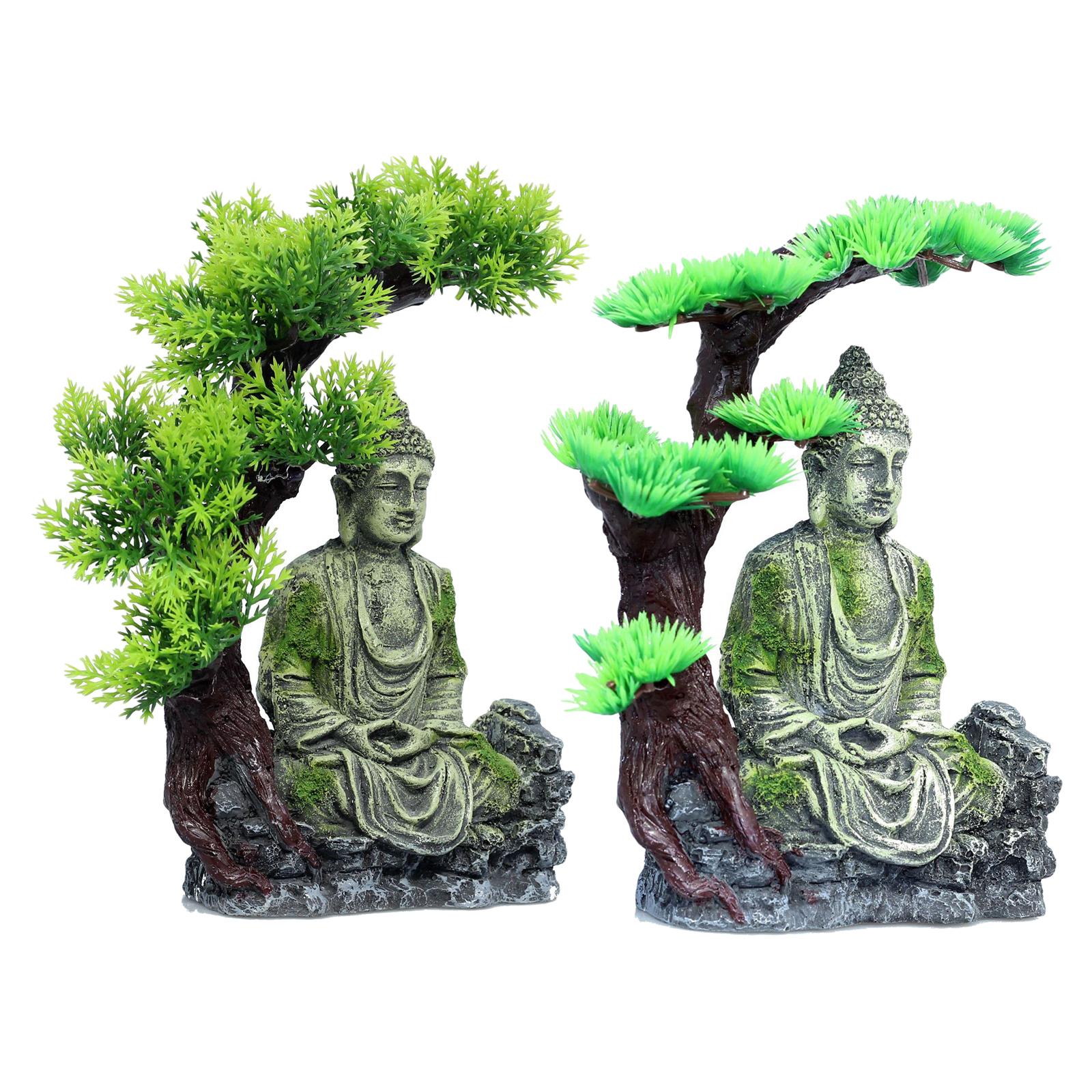 Buddha Statue Aquarium Decorat - Aquarium Fish Tank 评论和价格