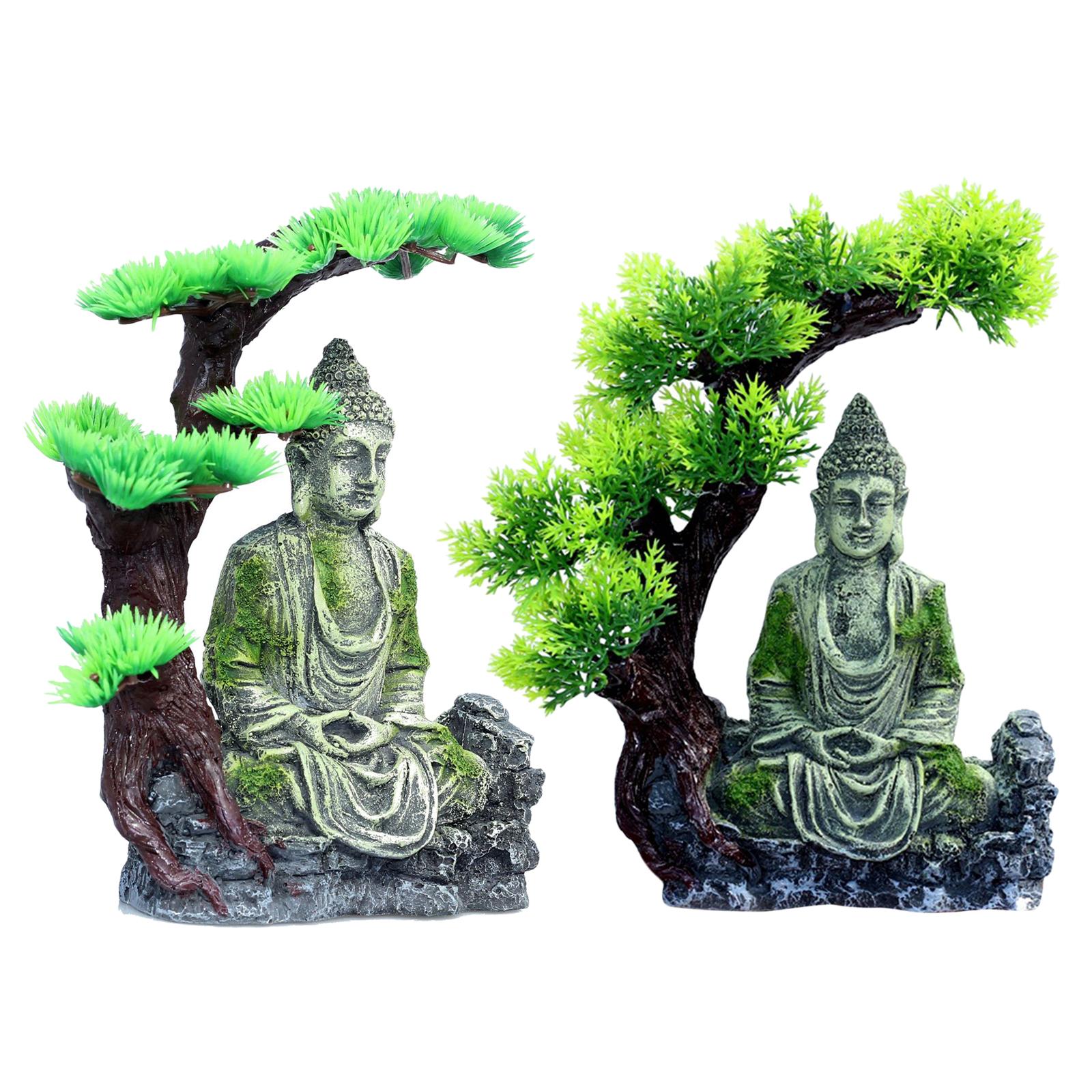 Buddha Statue Aquarium Decorat - Aquarium Fish Tank 评论和价格