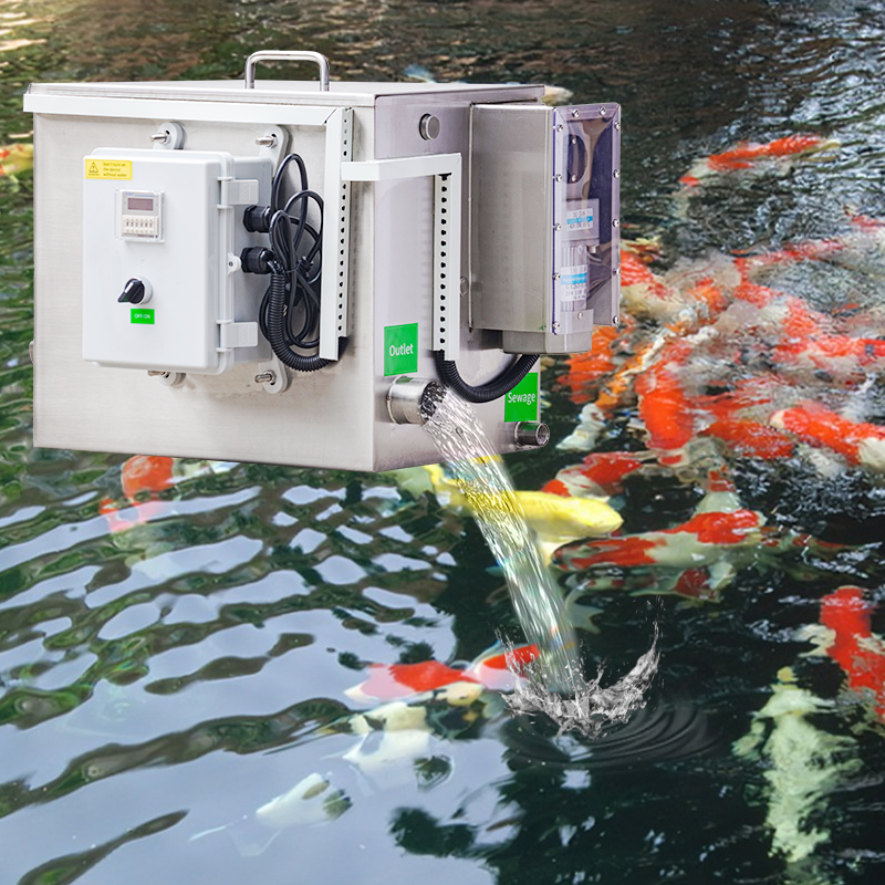 Home Small 5m³/h Drum Filter S - Fish Aquarium Home 评论和价格